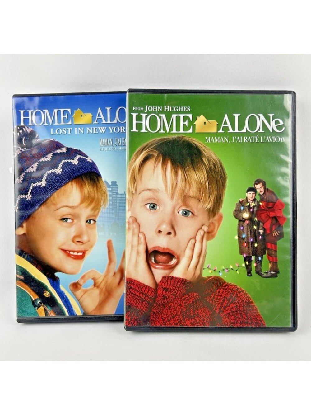 Home Alone 1 and Home Alone 2 Lot (DVD) John Hughes, McCaulay Culkin, Joe Pesci